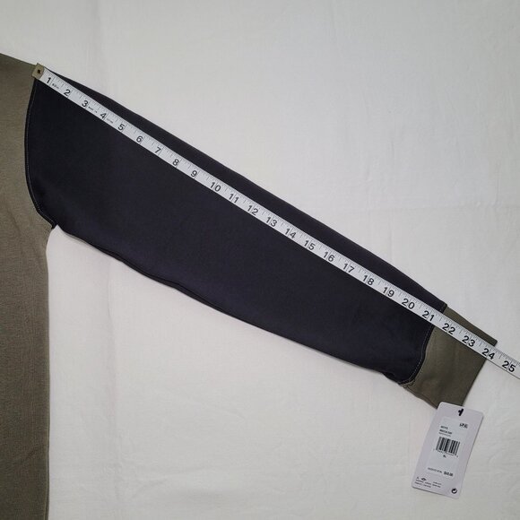 Jordan Colorblock Hoodie NWT Olive Green Black Brown Jordan Logo Youth Sz XL - Picture 9 of 11